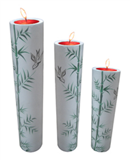 set of 3 candle holders