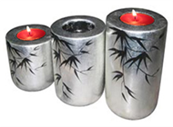 set of 3 candle holders