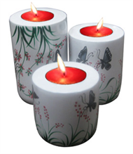 set of 3 candle holders