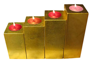 set of 4 candle holders