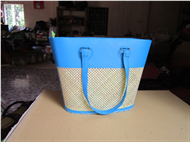 Vietnam Bamboo and leather handbag