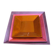 set of 3 square trays