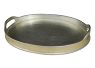 set of 2 round trays