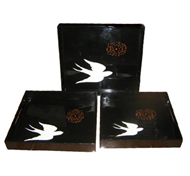 set of 3 square trays