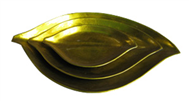 set of 3 leaf trays