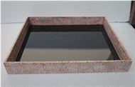 rectangular tray