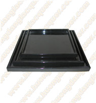 Set of 3 lacquer trays