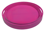 set of 2 round trays