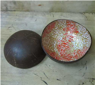 lacquer coconut bowl