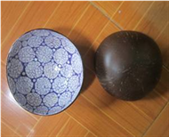 lacquer coconut bowl