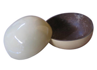 lacquer coconut bowl