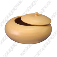 bamboo round box