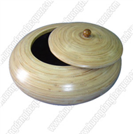 bamboo round box