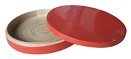bamboo round box