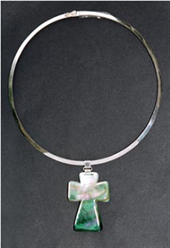 Holy cross necklace