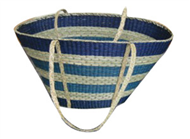 Vietnam Sedge handbag with sedge handles
