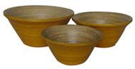 set of 3 round bowls
