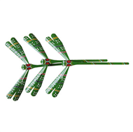 bamboo finger balancing dragonfly