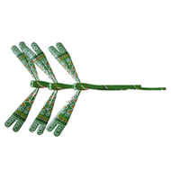 bamboo finger balancing dragonfly