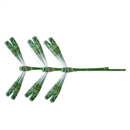 bamboo finger balancing dragonfly