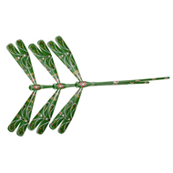 bamboo finger balancing dragonfly