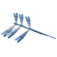 bamboo finger balancing dragonfly