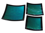 Set of 3 square dishes