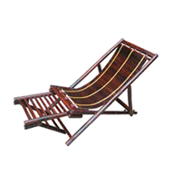 beach chair with footrest