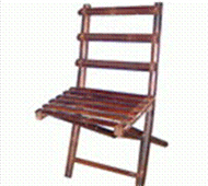bamboo folding chair