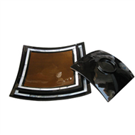 Set of 3 square dishes