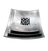 Set of 3 square dishes