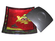 Set of 3 square dishes