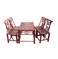 set of tea table & 4 chairs
