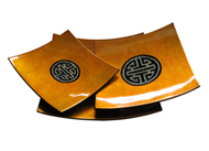 Set of 3 square dishes