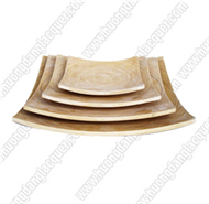 set of 4 square dishes