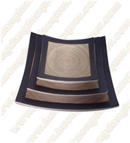 set of 3 square dishes