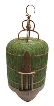 Bird cage lantern