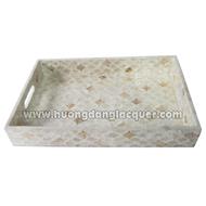 rectangular tray