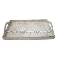 rectangular tray