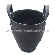 rubber basket for gardening