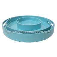 set of 3 round trays