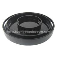 set of 3 round trays