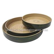 set of 3 round trays