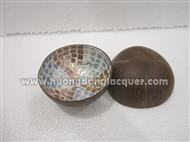 lacquer coconut bowl