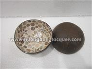 lacquer coconut bowl