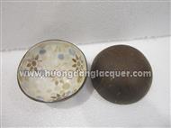 lacquer coconut bowl