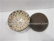lacquer coconut bowl