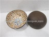 lacquer coconut bowl