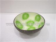 lacquer coconut bowl