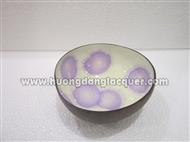 lacquer coconut bowl